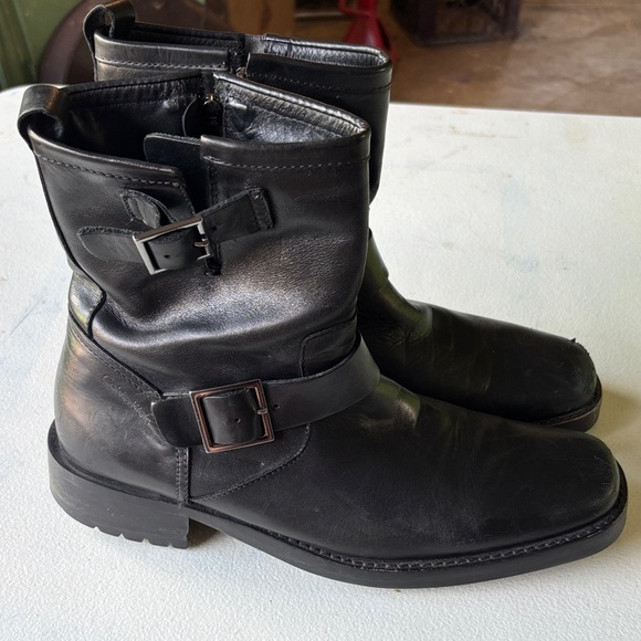 Calvin Klein  Leather Men's Boots - Picture 1 of 6